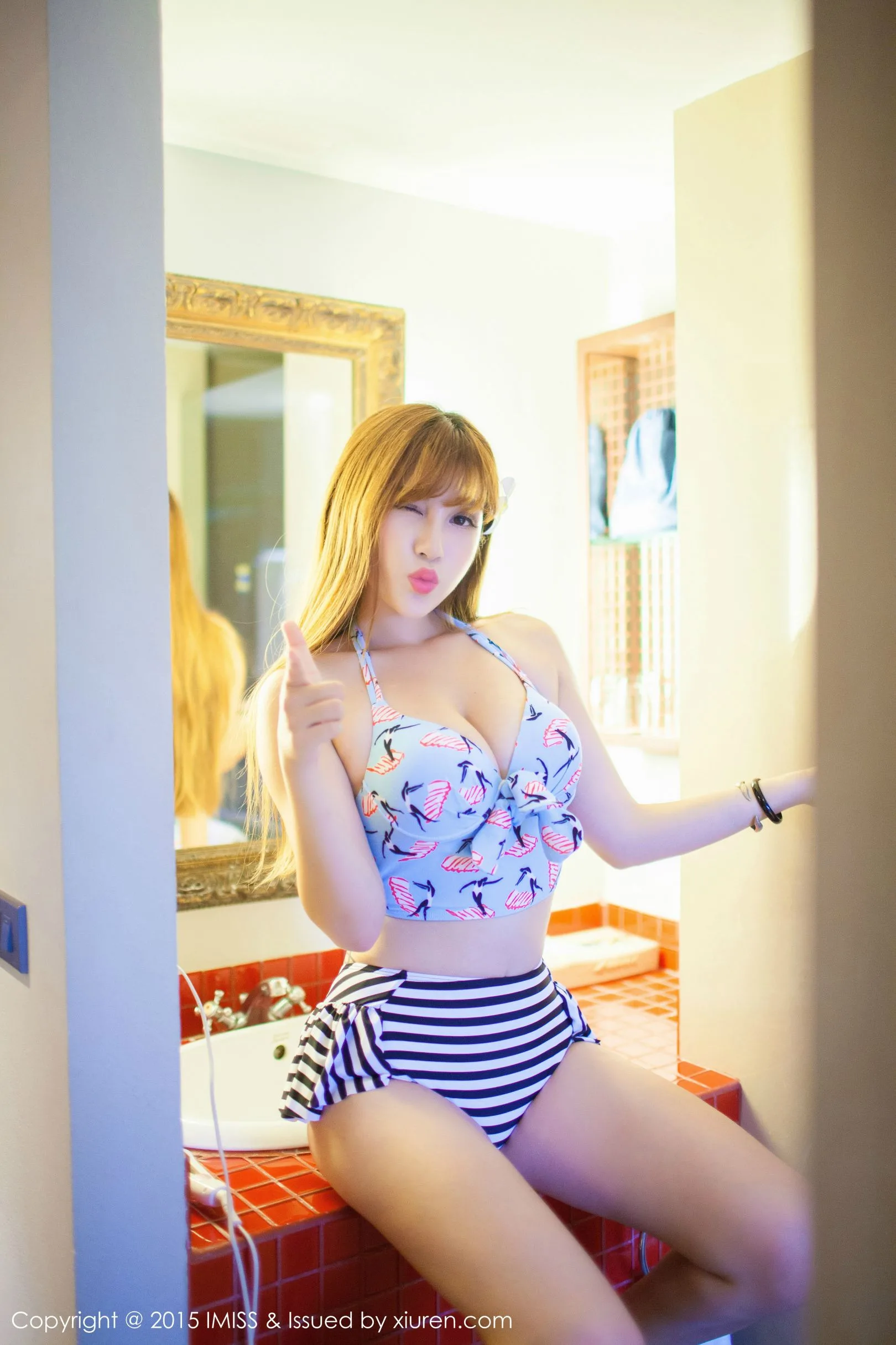 [Câu lạc bộ IMiss Love Honey]VOL.051 LalaBaby - Bộ ảnh áo tắm trong nhà - 39